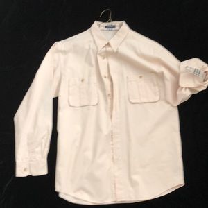 BURBERRY big boys Long sleeve with nova check tabs